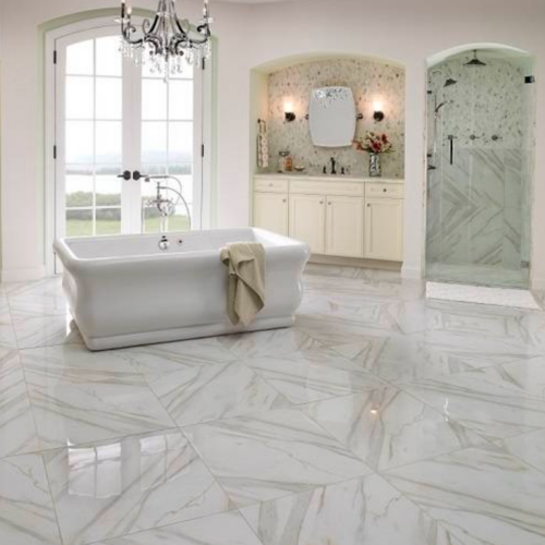 Marble Bathroom  Floor