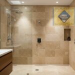 Travertine Shower Slabs