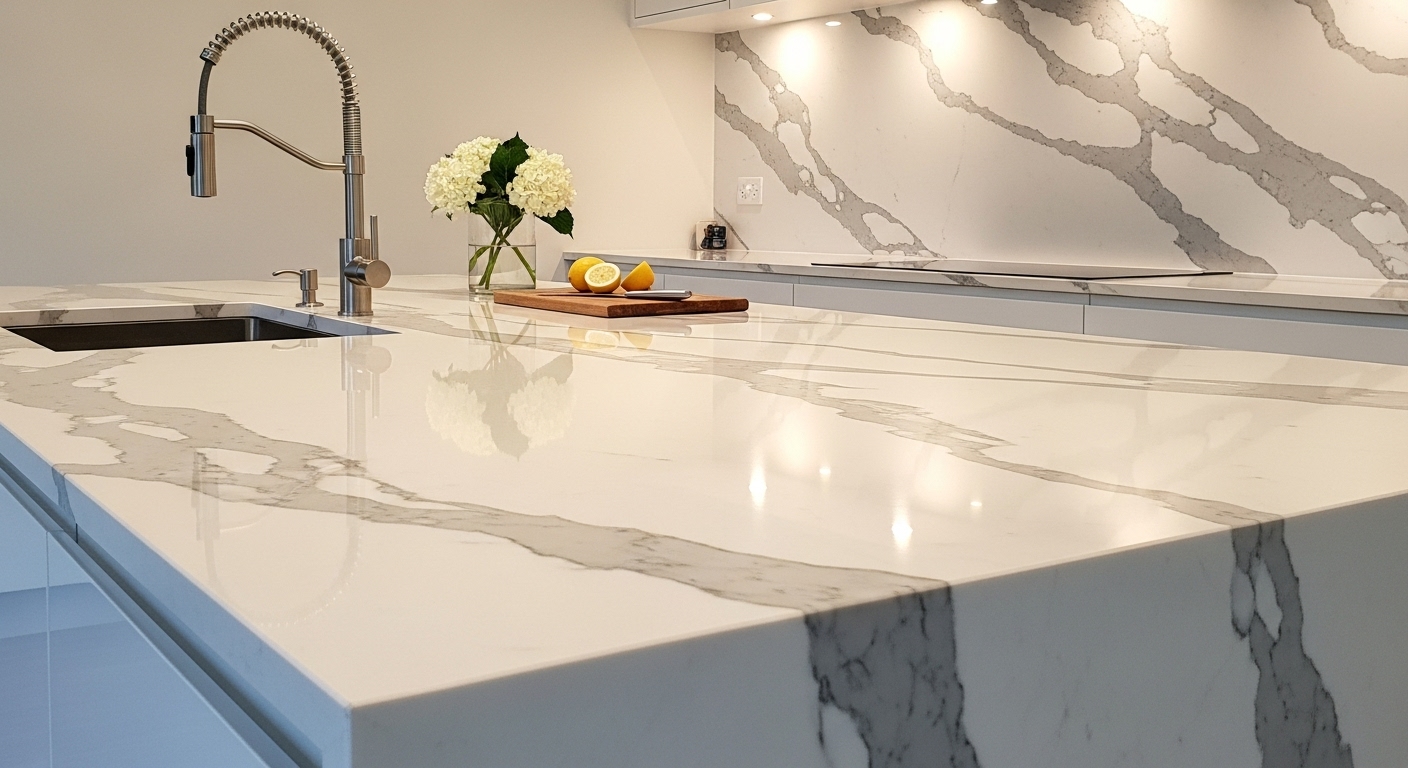 Marble countertop