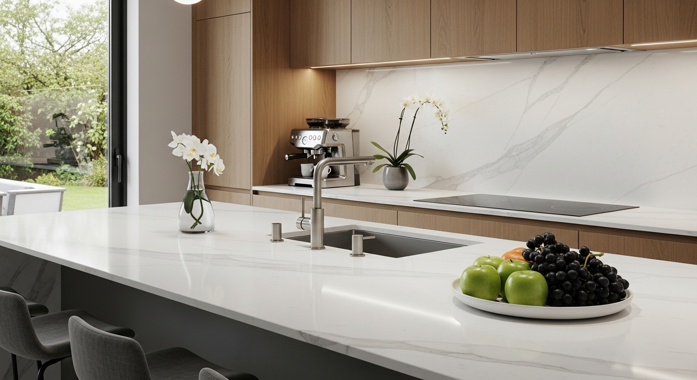 Porcelain countertop