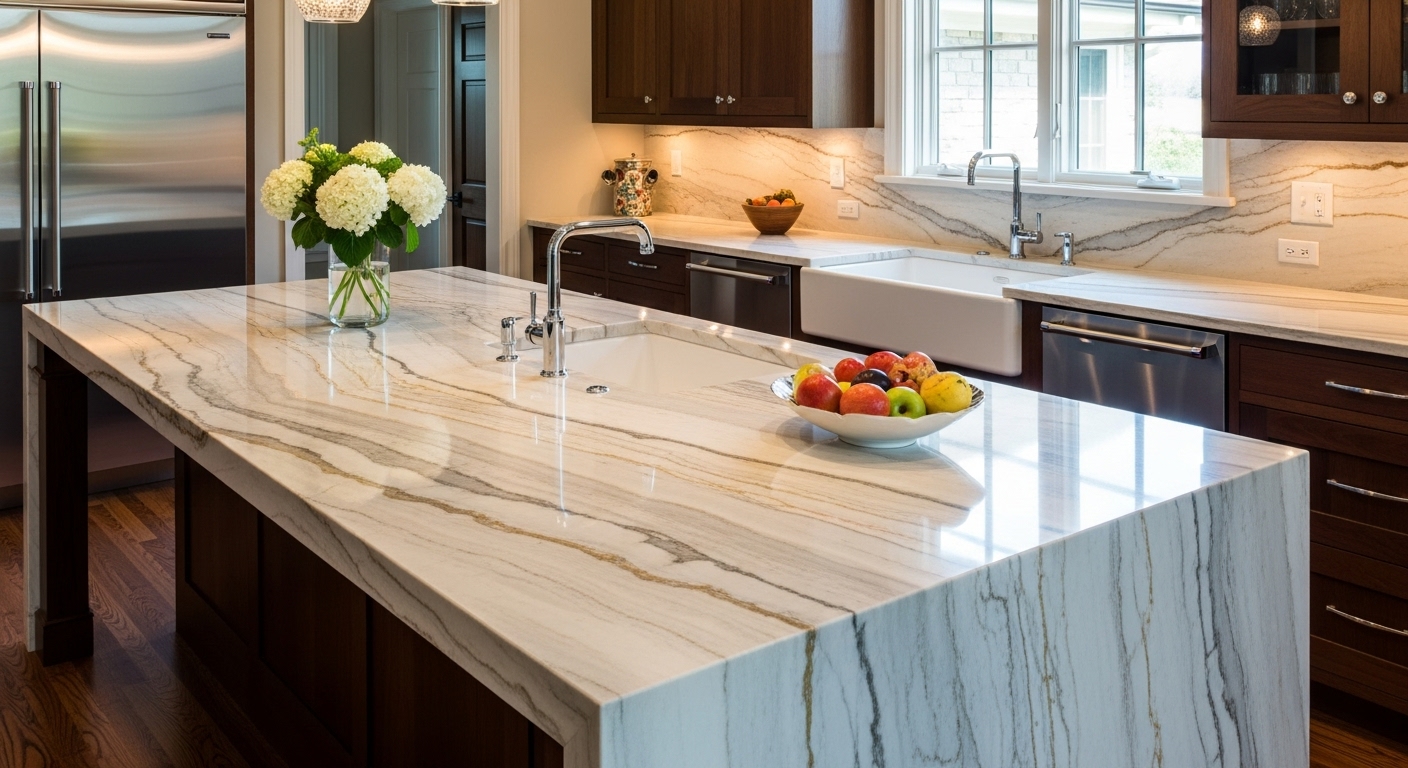 Quartzite countertop