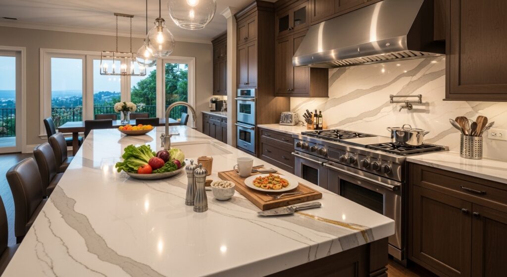 quartzite countertop