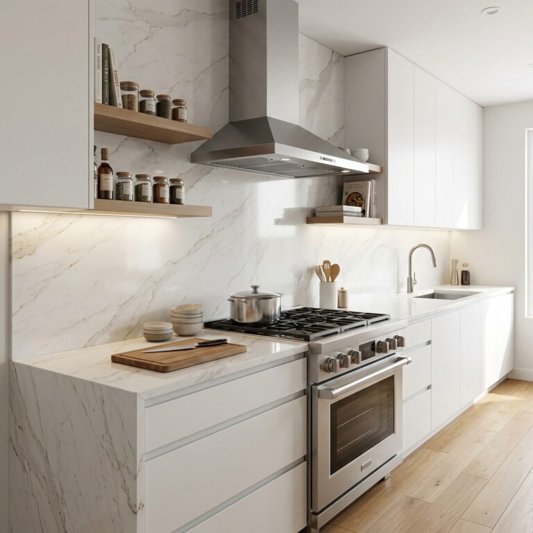 Porcelain countertop