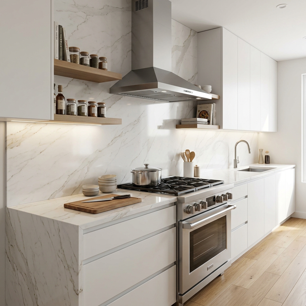 Porcelain countertop