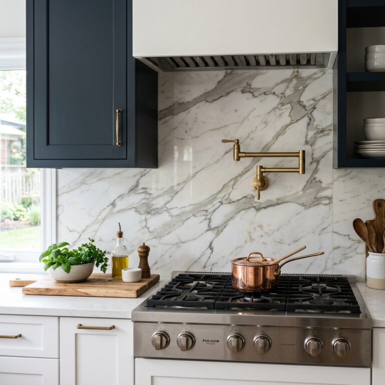 Marble countertop