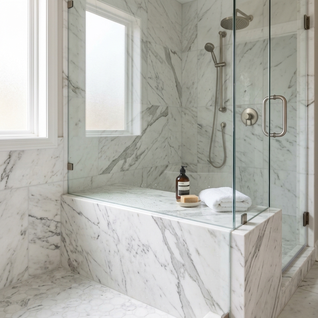 Marble countertop