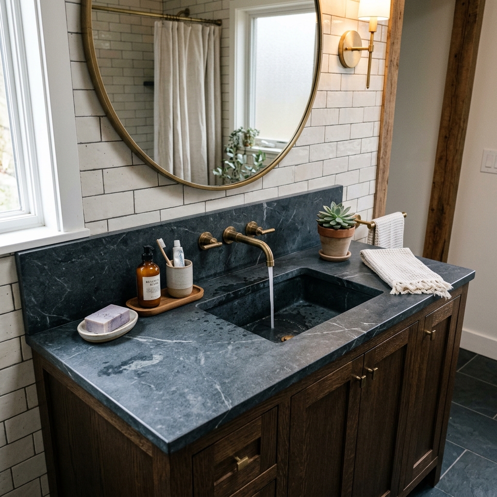 Soapstone countertop