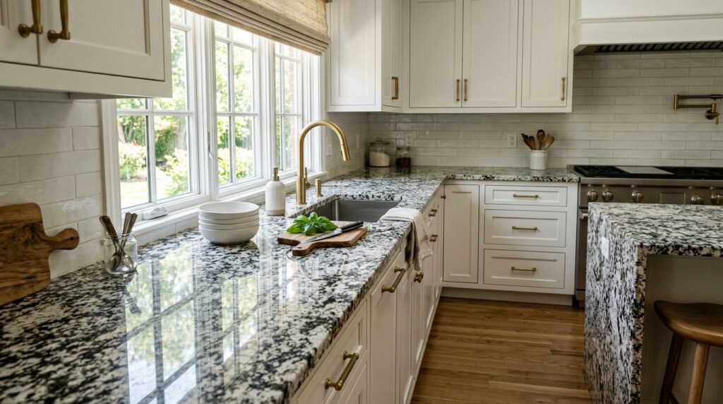 granite kitchen countertop