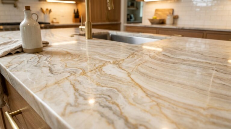 quartzite kitchen countertop