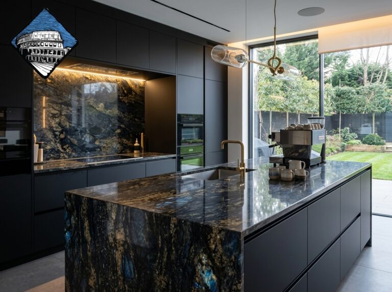 granite kitchen countertop