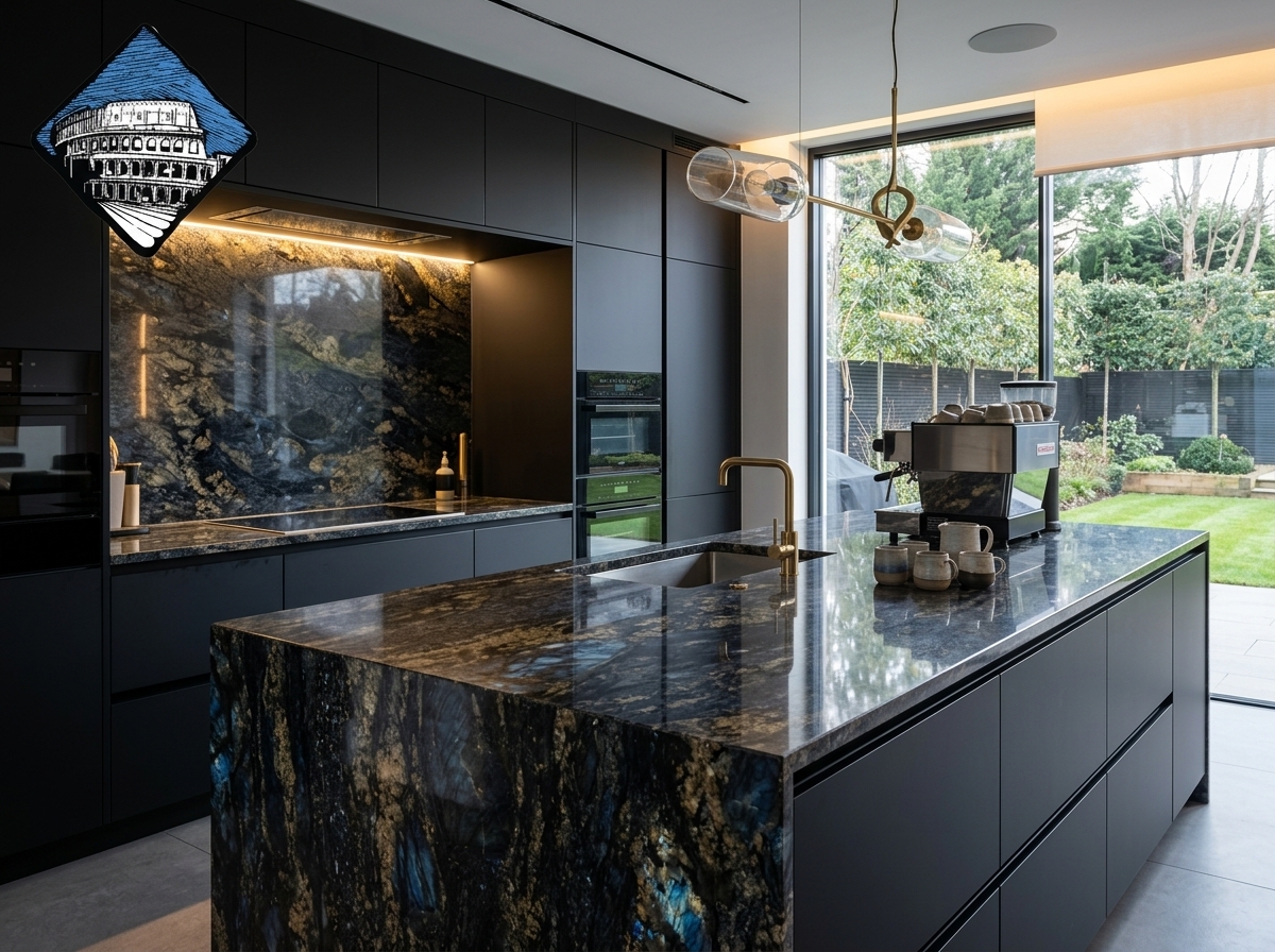 granite kitchen countertop