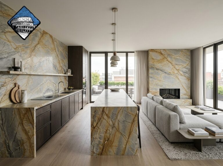 Backsplash slabs