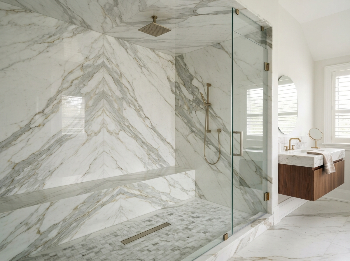 marble shower slabs