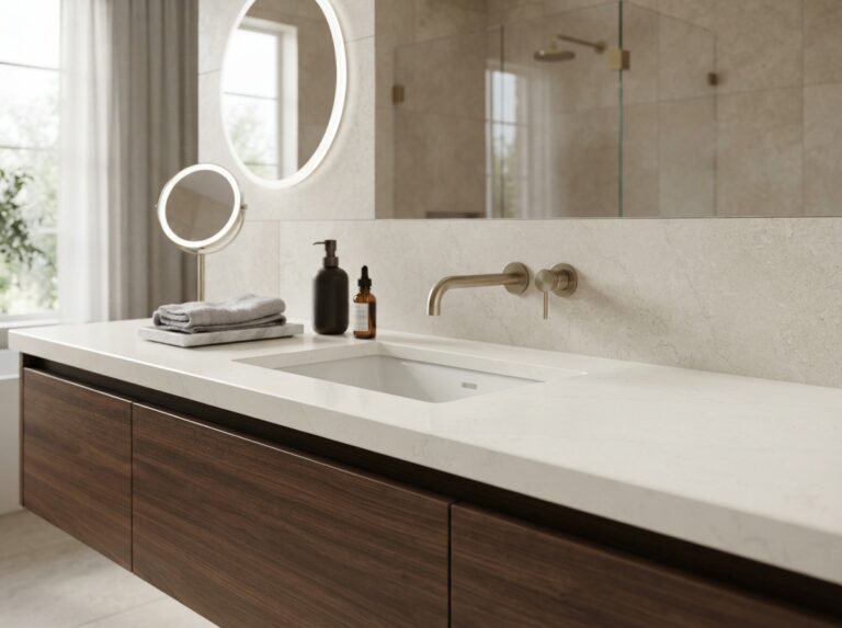 quartz vanity top