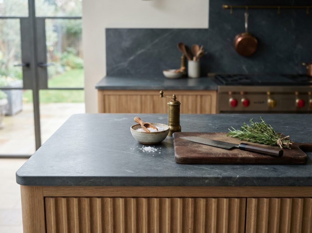 soapstone kitchen countertop