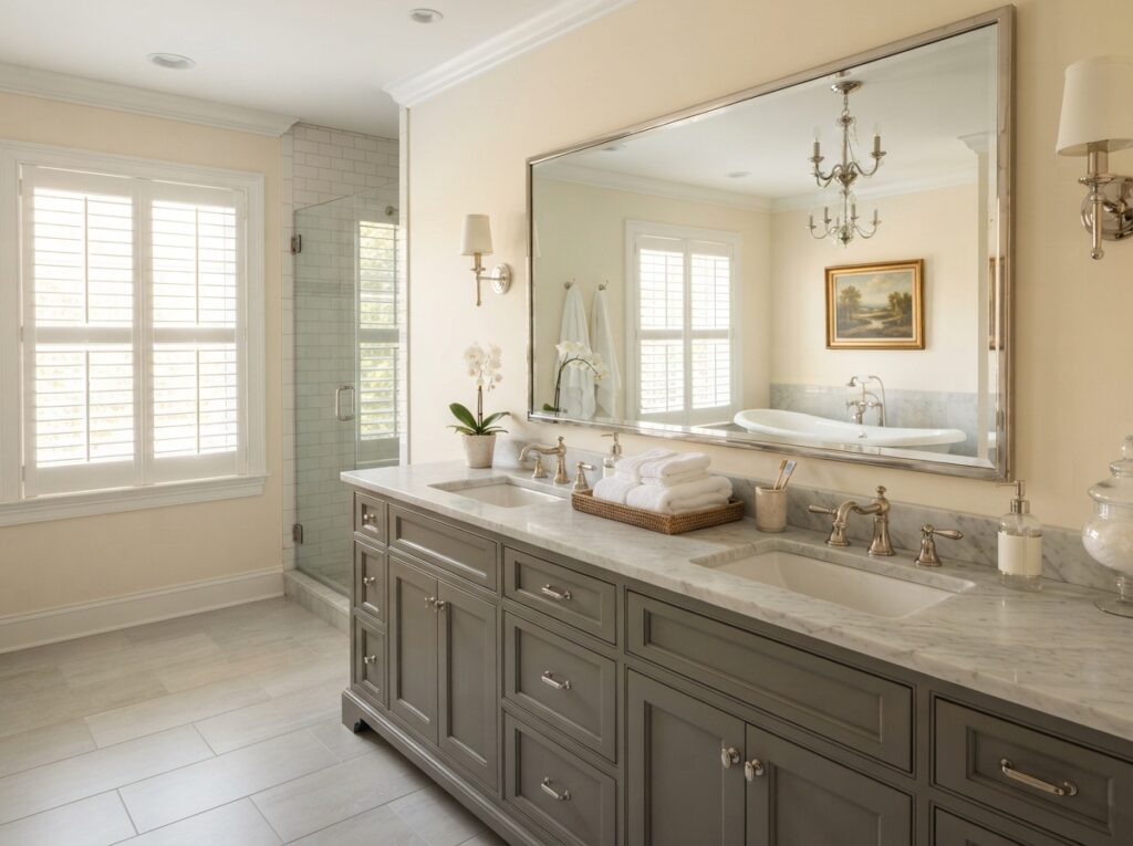 Double Sink Vanity Top
