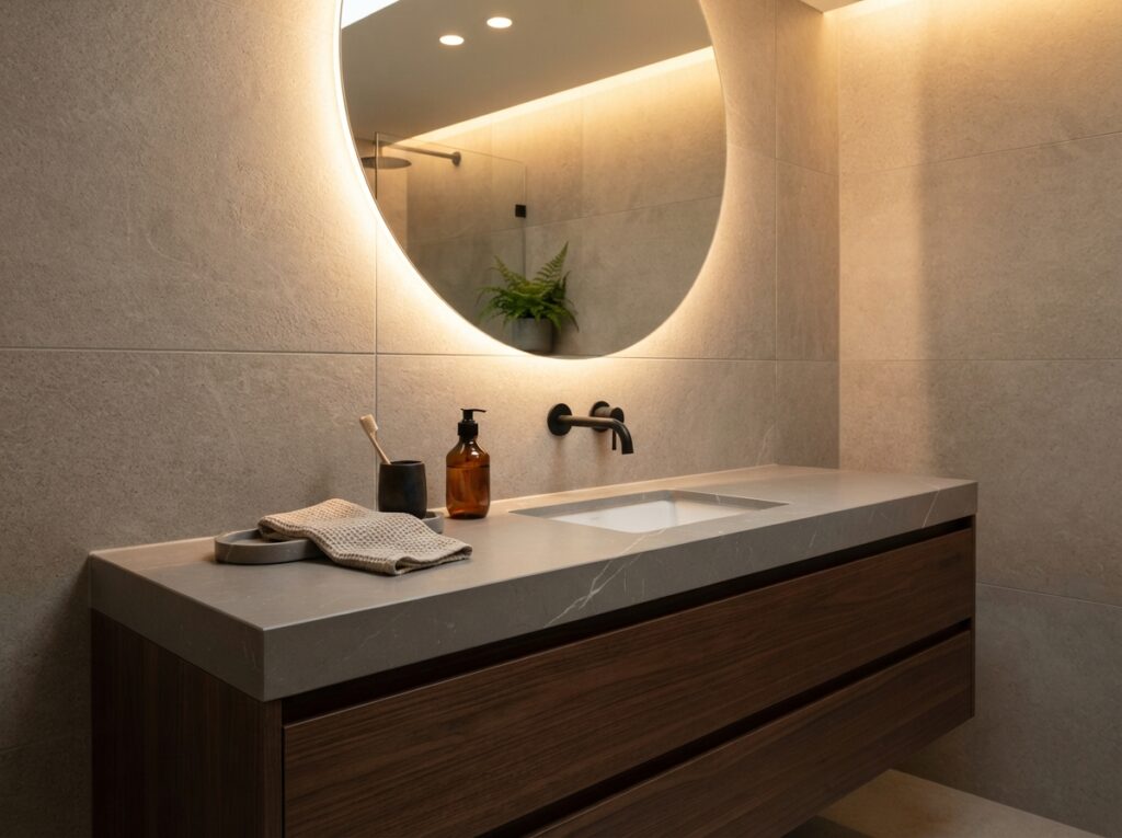quartzite vanity top